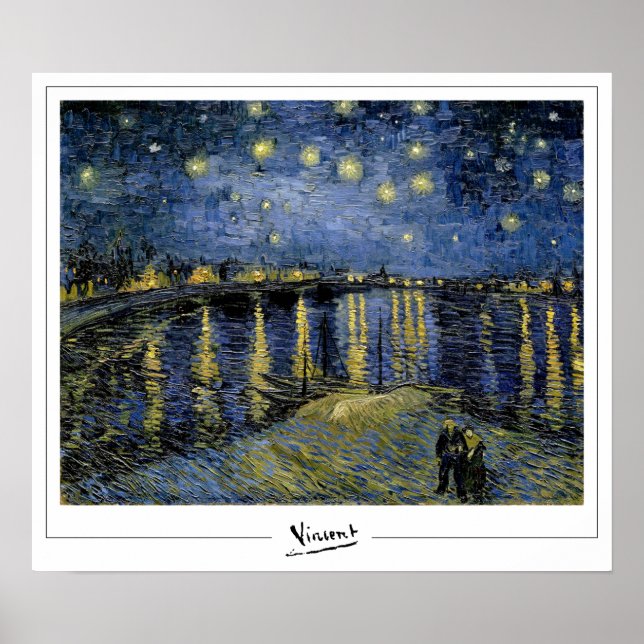 Vincent Van Gogh Zedign Art Poster #16 (Vorne)