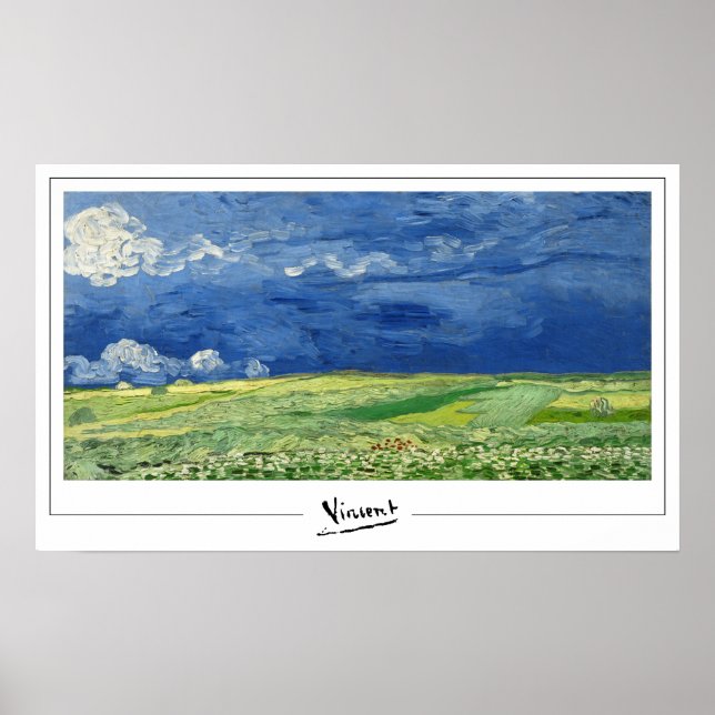 Vincent Van Gogh Zedign Art Poster #19-3 (Vorne)