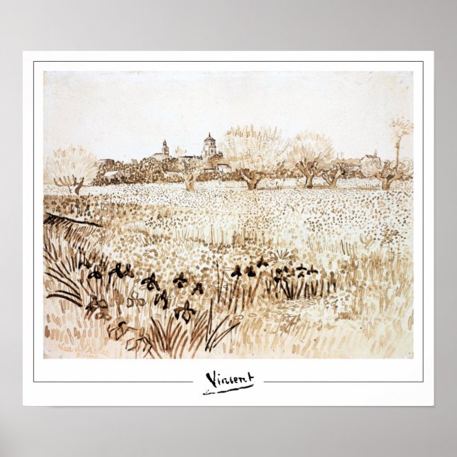 Vincent Van Gogh Zedign Art Poster #206 (Vorne)