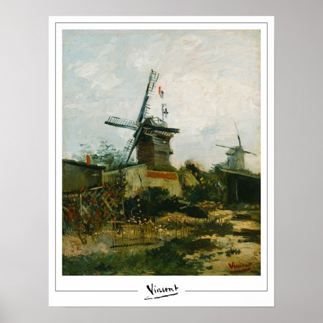 Vincent Van Gogh Zedign Art Poster #22 (Vorne)