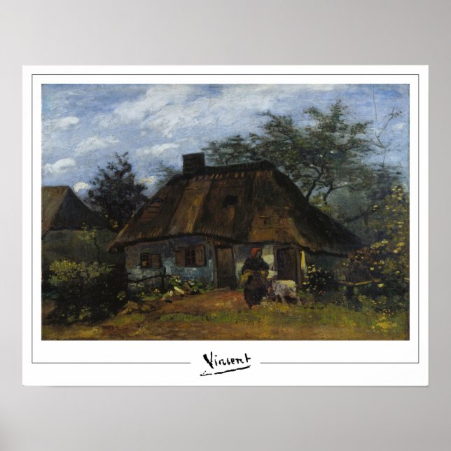 Vincent Van Gogh Zedign Art Poster #24-2 (Vorne)