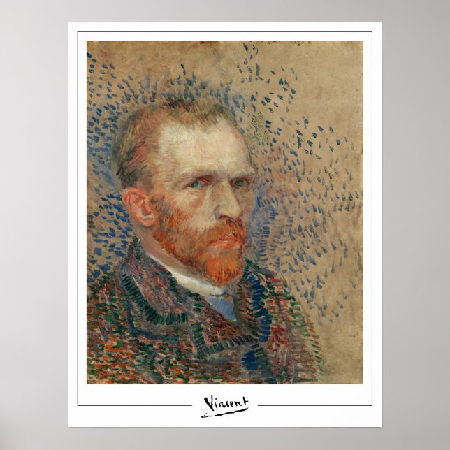 Vincent Van Gogh Zedign Art Poster #32-2 (Vorne)