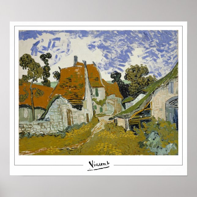 Vincent Van Gogh Zedign Art Poster #33-2 (Vorne)