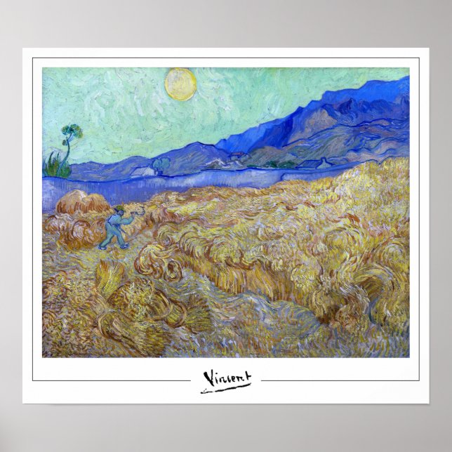 Vincent Van Gogh Zedign Art Poster #34-2 (Vorne)