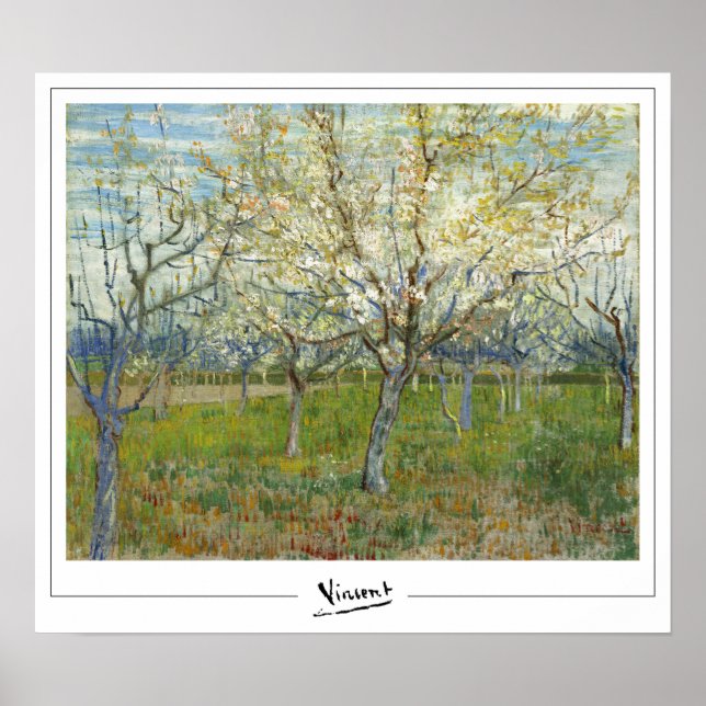 Vincent Van Gogh Zedign Art Poster #44-2 (Vorne)