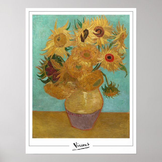 Vincent Van Gogh Zedign Art Poster #45-2 (Vorne)