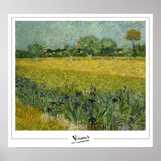 Vincent Van Gogh Zedign Art Poster #46-3 (Vorne)