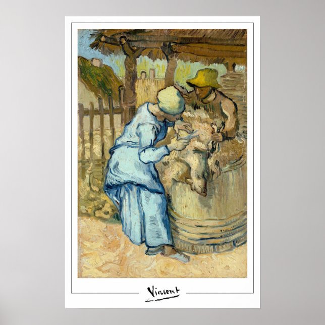 Vincent Van Gogh Zedign Art Poster #54-2 (Vorne)