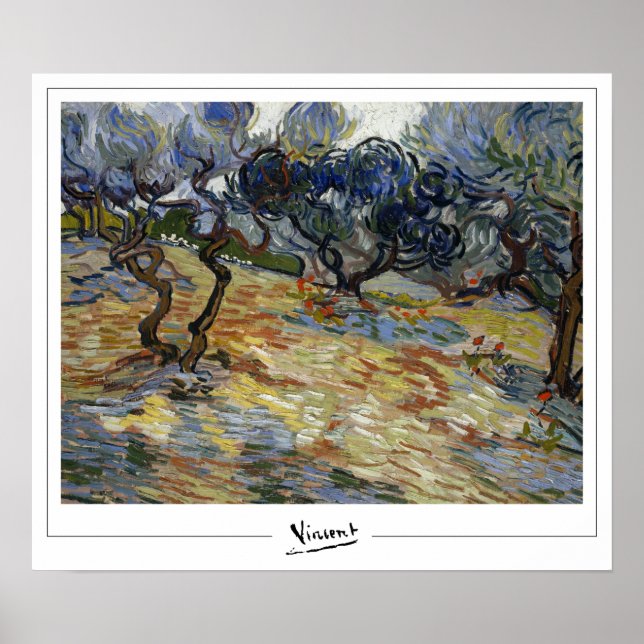 Vincent Van Gogh Zedign Art Poster #55 (Vorne)