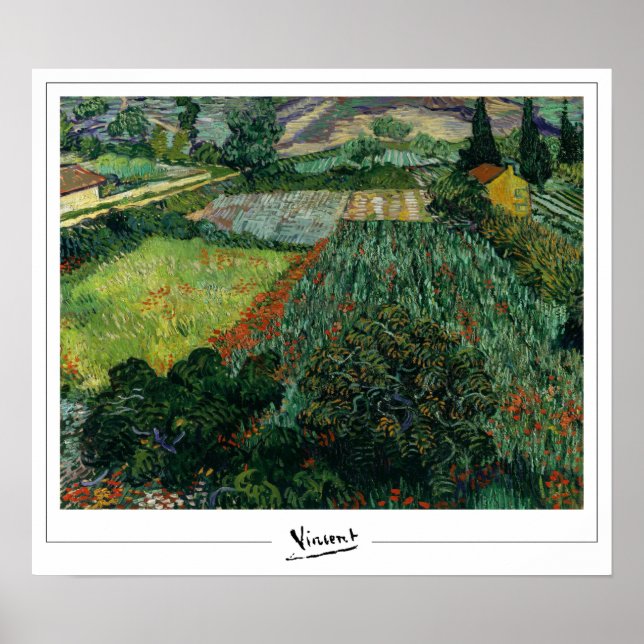 Vincent Van Gogh Zedign Art Poster #55-2 (Vorne)