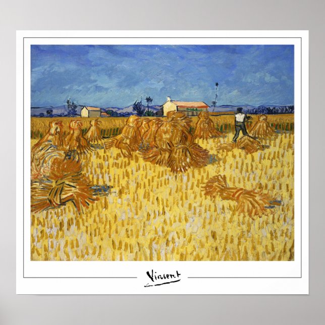 Vincent Van Gogh Zedign Art Poster #7-3 (Vorne)