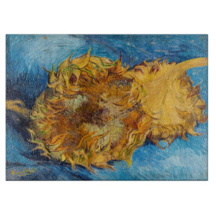 Vincent van Gogh - Zwei abgeschnittene Sonnenblume Schneidebrett