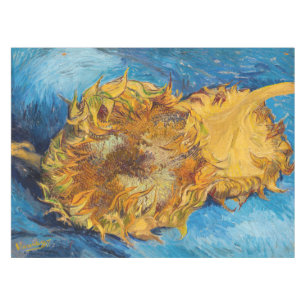 Vincent van Gogh - Zwei abgeschnittene Sonnenblume Tischdecke