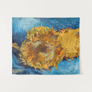 Vincent van Gogh - Zwei abgeschnittene Sonnenblume Wandteppich