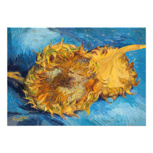Vincent van Gogh - Zwei geschnittene Sonnenblumen Fotodruck