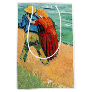 Vincent van Gogh - Zwei Liebende Mittlere Geschenktüte