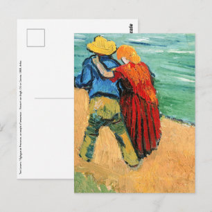 Vincent van Gogh - Zwei Liebhaber Postkarte