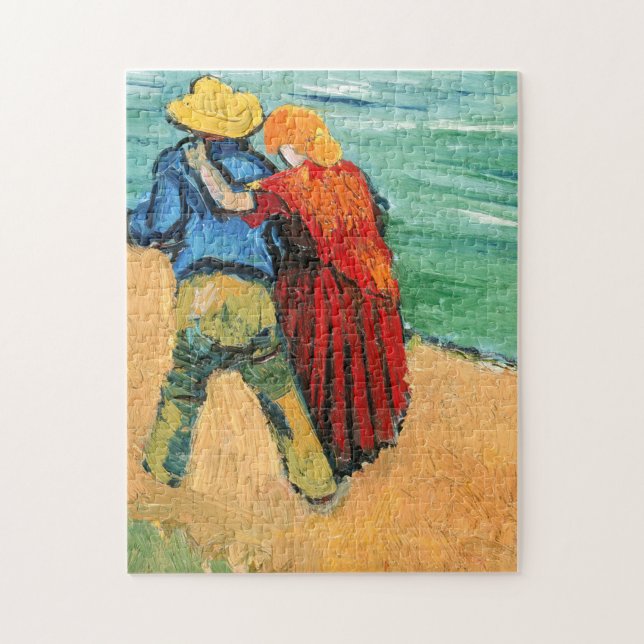 Vincent van Gogh - Zwei Liebhaber Puzzle (Vertikal)