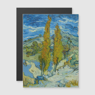 Vincent Van Gogh, zwei Poplars in den Alpen Magneteinladung