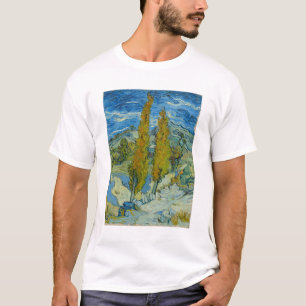 Vincent Van Gogh, zwei Poplars in den Alpen T-Shirt