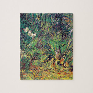 Vincent Van Gogh - Zwei weiße Schmetterlinge Fine  Puzzle