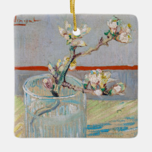 Vincent van Gogh - Zweigstelle Almond im Glas Keramikornament