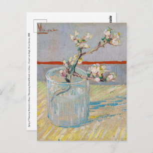 Vincent van Gogh - Zweigstelle Almond im Glas Postkarte