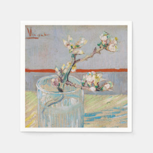 Vincent van Gogh - Zweigstelle Almond im Glas Serviette