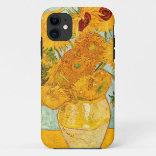 Vincent Van Gogh Zwölf Sonnenblumen in einer Vase Case-Mate iPhone Hülle