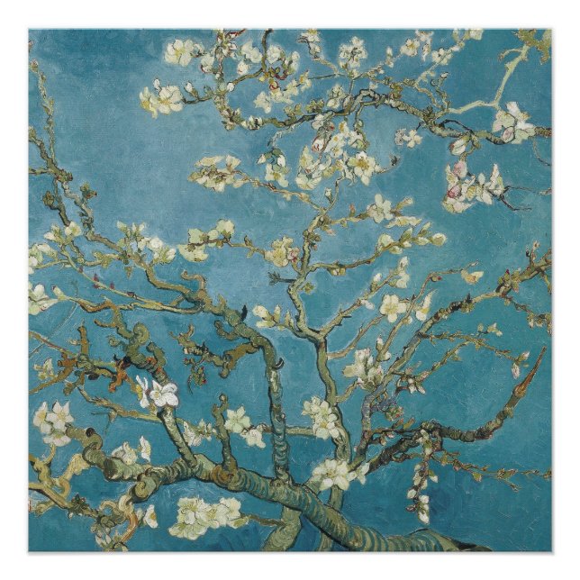 Vincent van Gogh's Almond blossom (1890) Poster (Vorderseite)