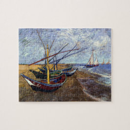 Vincent van Gogh's Fishing Boats Puzzle