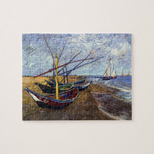 Vincent van Gogh's Fishing Boats Puzzle