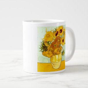Vincent Van Gogh's Gelbe Sonnenblume Malerei 1888 Jumbo-Tasse