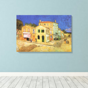 Vincent van Goghs Haus in Arles Leinwanddruck