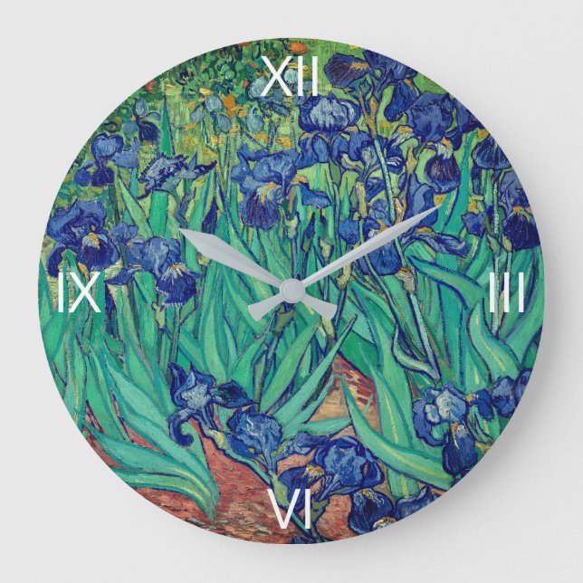 Vincent van Gogh's Ire: Große Wanduhr (Vorderseite)