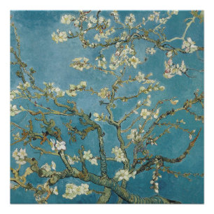 Vincent van Goghs Mandelblüten (1890) Poster