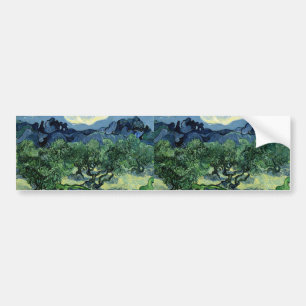 Vincent van Gogh's Olive Trees (1889) Autoaufkleber