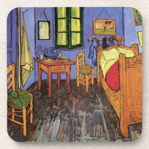 Vincent van Goghs Schlafzimmer in Arles Untersetzer