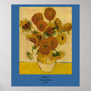 Vincent van Gogh's Sonnenblumen, 1878 Poster