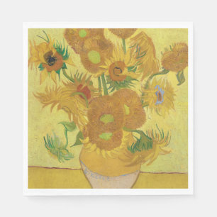 Vincent van Gogh's Sonnenblumen (1888) Serviette
