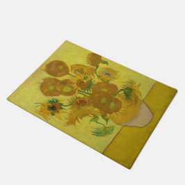 Vincent Van Gogh's Sonnenblumen Door Mat Fußmatte