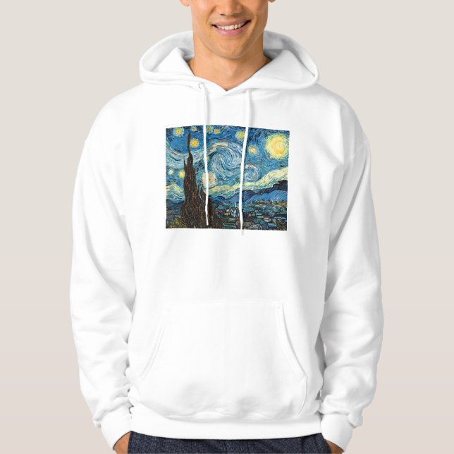 Vincent Van Gogh's Starry Night Hoodie (Vorderseite)