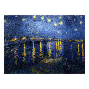 Vincent van Gogh's Starry Night Over the Rhone Fotodruck