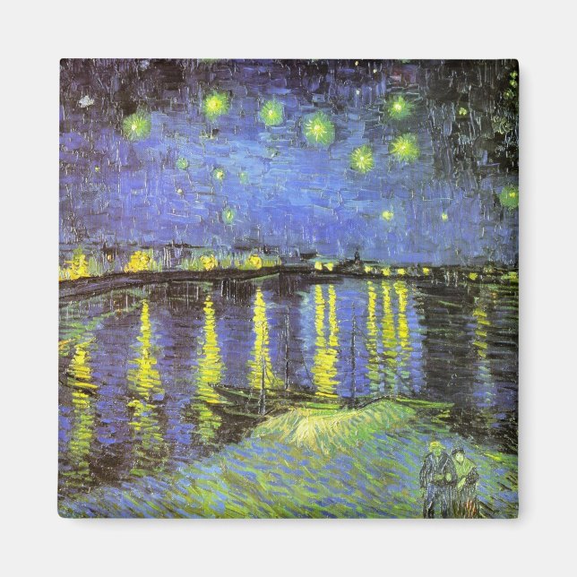 Vincent van Gogh's Starry Night Over the Rhone Magnet (Vorne)