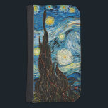Vincent Van Gogh's Starry Night Samsung S4 Geldbeutel Hülle<br><div class="desc">Starry Night ist ein Gemälde des niederländischen Post-Impressionisten Vincent van Gogh. Es wurde im Juni 1889 gestrichen und zeigt den Blick abends außerhalb des Sanitärraums von Saint-Rémy-de-Provence (in Südfrankreich), obwohl es tagsüber aus dem Gedächtnis gemalt wurde. Das Gemälde gehört zu Van Goghs bekanntesten Werken und markiert einen entscheidenden Schritt in...</div>