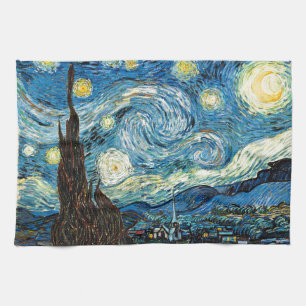 Vincent van Goghs sternenklare Nacht Handtuch