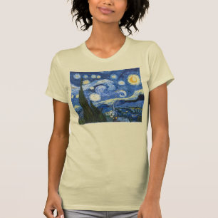 Vincent van Goghs sternenklare Nacht T-Shirt