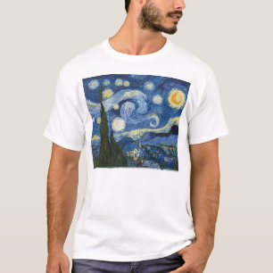 Vincent van Goghs sternenklare Nacht T-Shirt