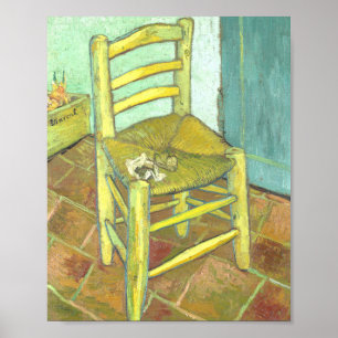 Vincent van Goghs Stuhl (1888)  Poster