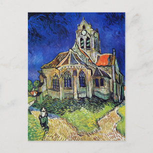 Vincent van Gogh's The Church in Auvers Postkarte